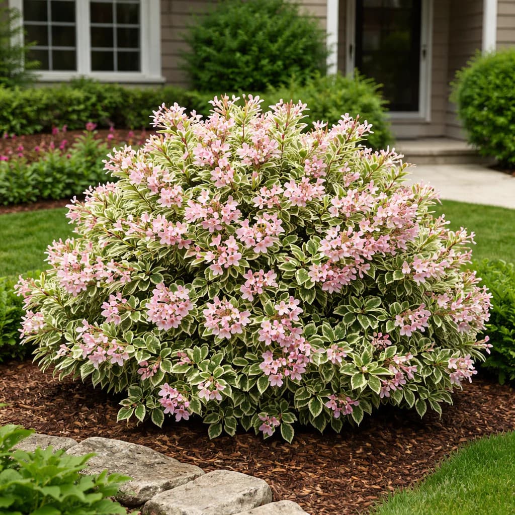 Varigated Weigela Shrub